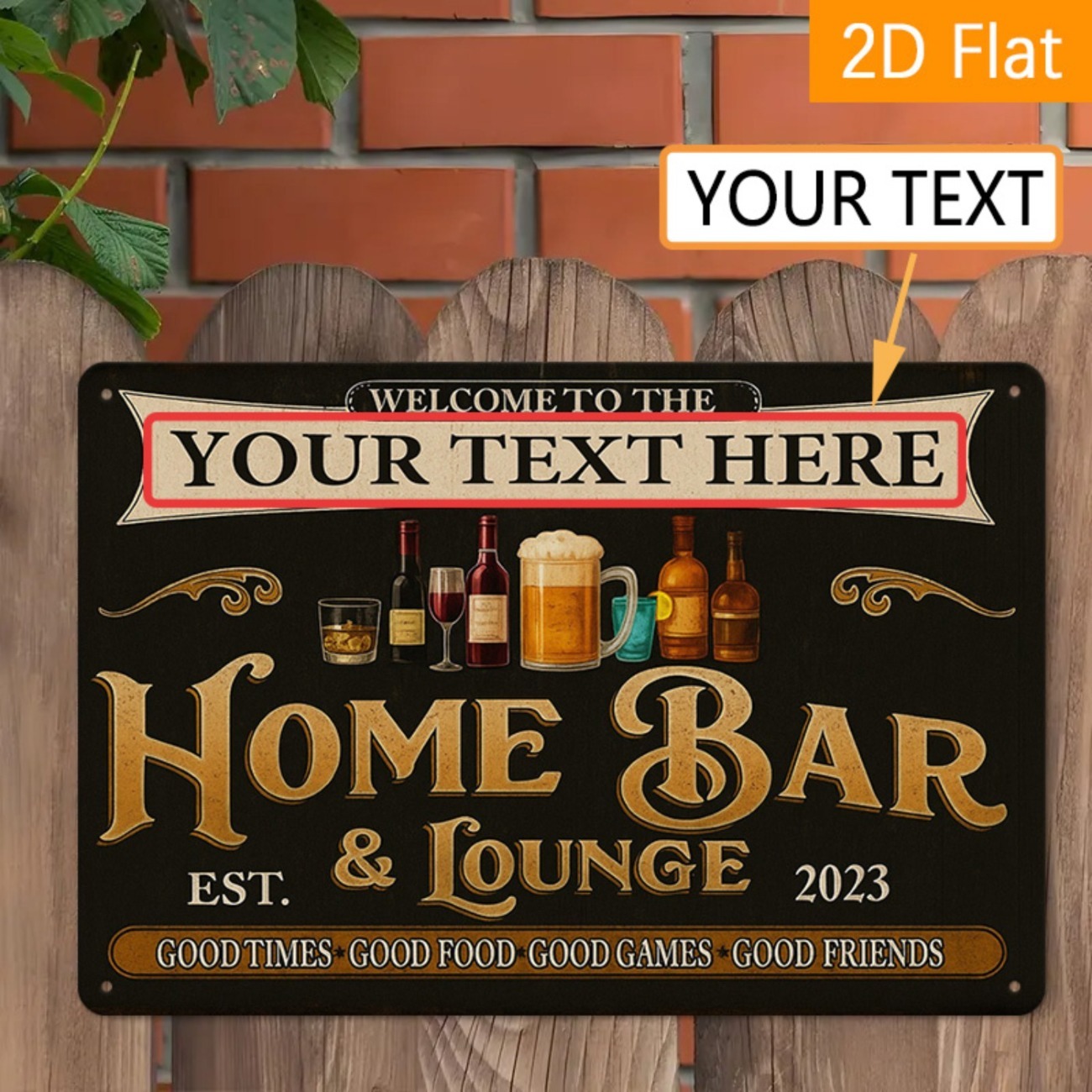Home Bar Lounge - 맞춤형 빈티지 홈 바 & 라운지