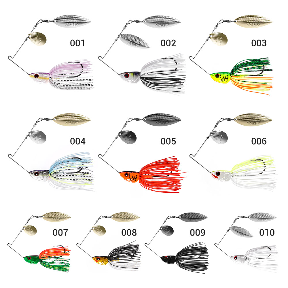 Noeby Spinnerbait 10.5g 14g 21 - Jigger Double Sided 리뷰 및 가격