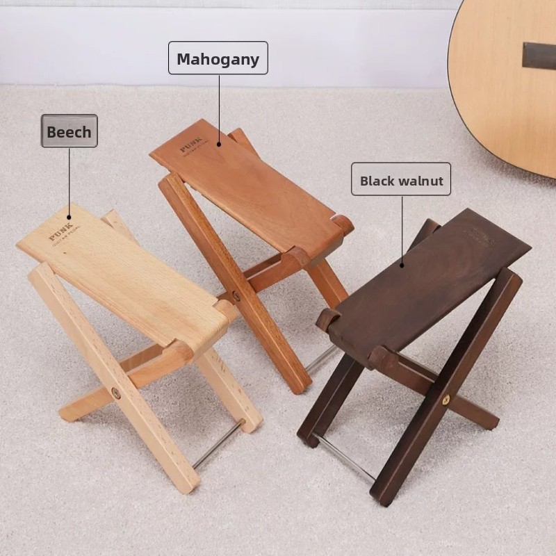 단단한 나무로 만든 접이식 기타 발 받침대, 음악가용  - Home Bar Stools 리뷰 및 가격