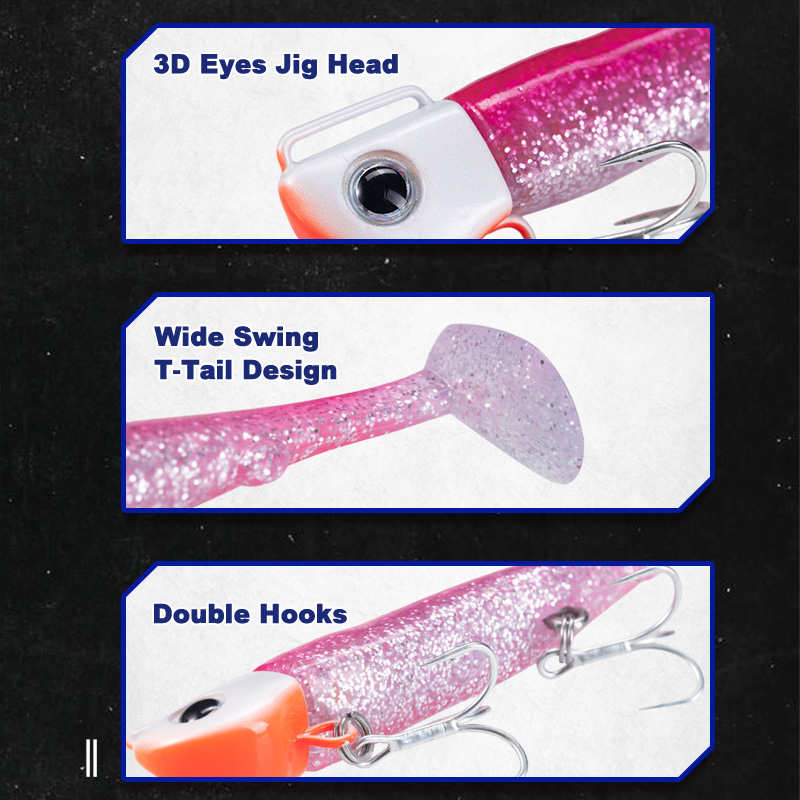 D1 110mm 34g 싱킹 메탈 지그 소프트 낚시 루 - Jigger Double Sided 리뷰 및 가격