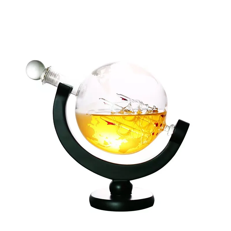 위스키 유리 세트 크리스탈 글로브 주류 Carafe 위 - Decanter Globe Set 리뷰 및 가격