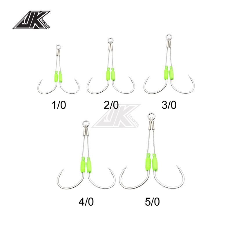 JK 바다 낚시 후크 스틸 와이어 7x7 슬로우 지깅  - Jigger Double Sided 리뷰 및 가격