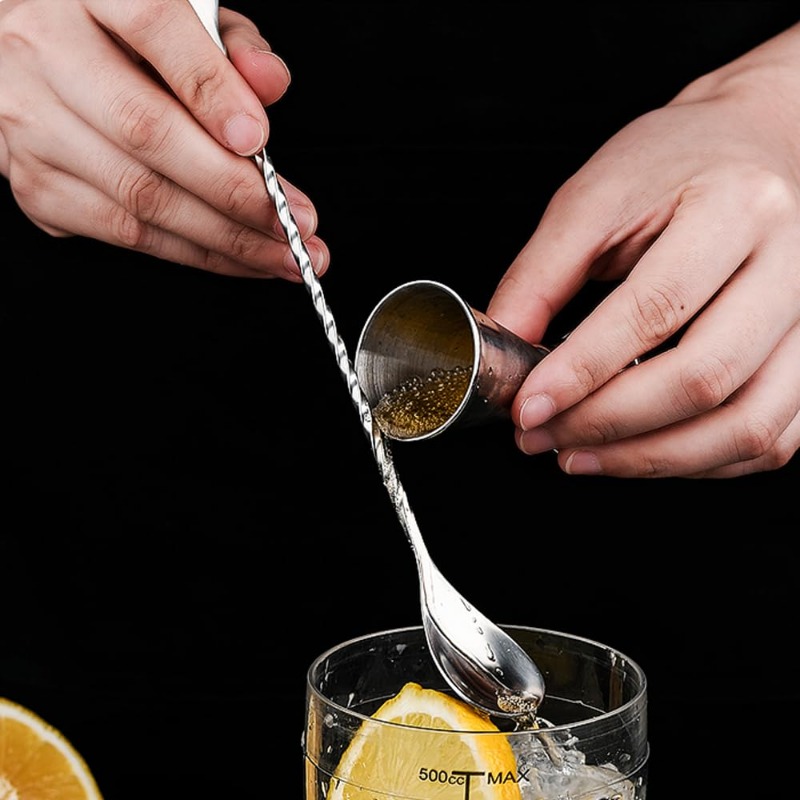 칵테일 음료용 믹싱 스푼 고품질 스테인레스 스틸 나선형 - Bar Spoon Twisted 리뷰 및 가격