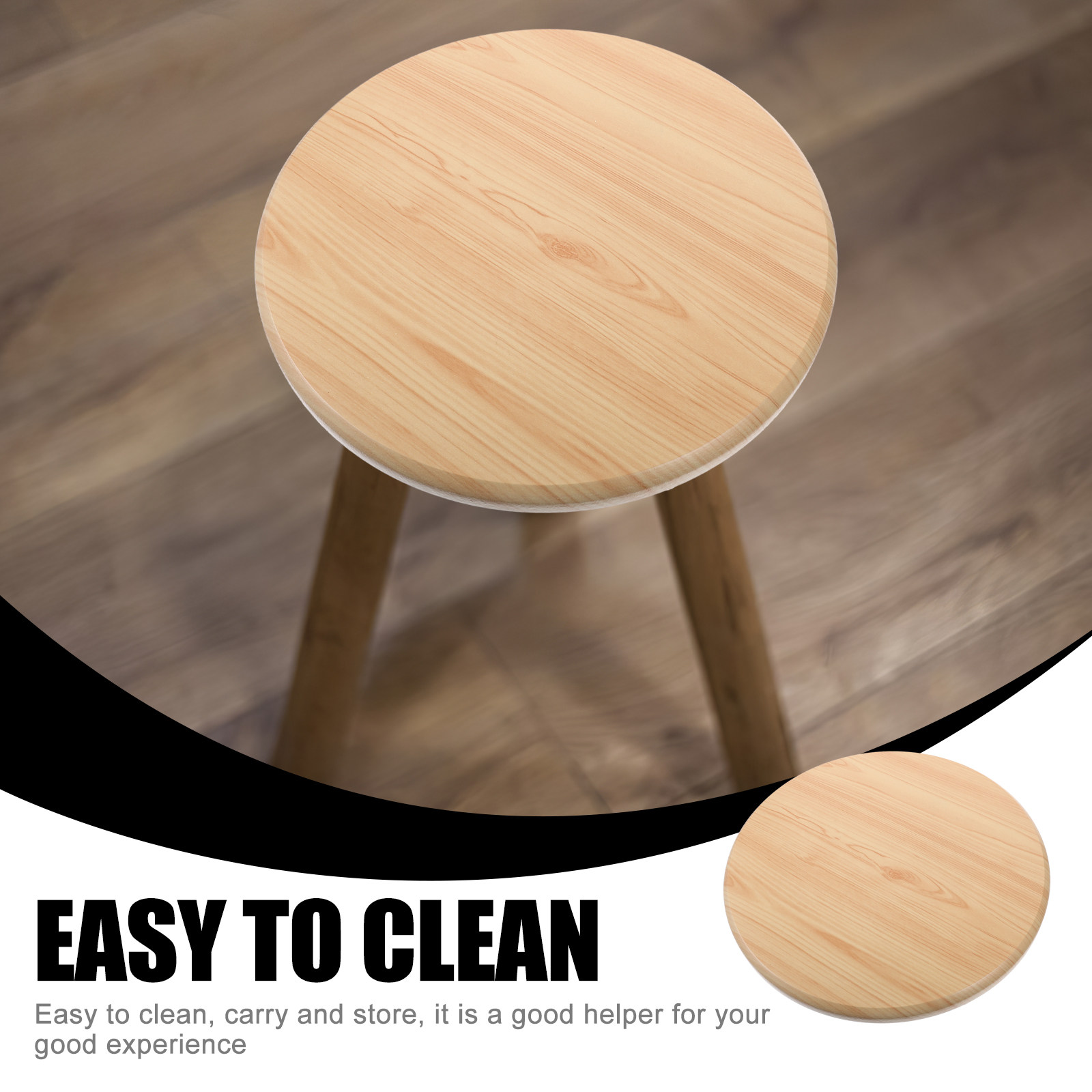 나무 스툴 시트 교체용 원형 원목 상판 바 스툴, 식탁 - Home Bar Stools 리뷰 및 가격