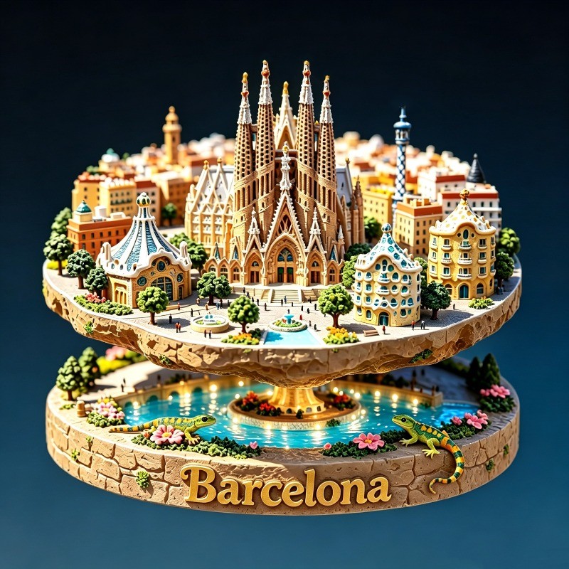 스페인 금속 냉장고 자석 바르셀로나 여행 기념품 사그라 - Home Barcelona 리뷰 및 가격